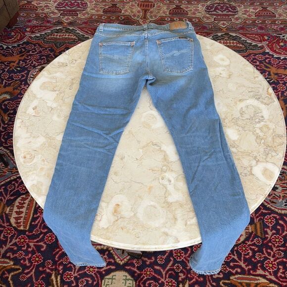 Nudie Lean Dean Mid Stone Comfort Jeans - Picture 3 of 15